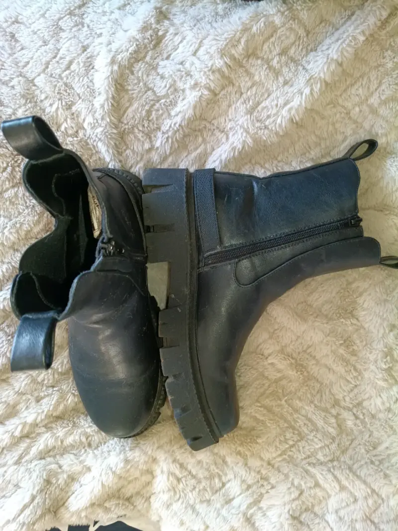 Zapatillas Altas Negras Converse Chuck Taylor - 3
