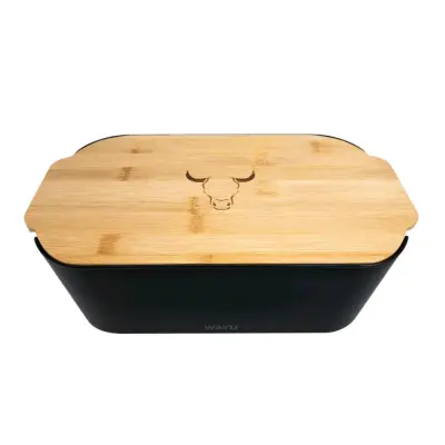 Panera con tapa de bambú Wayu - miniatura 2