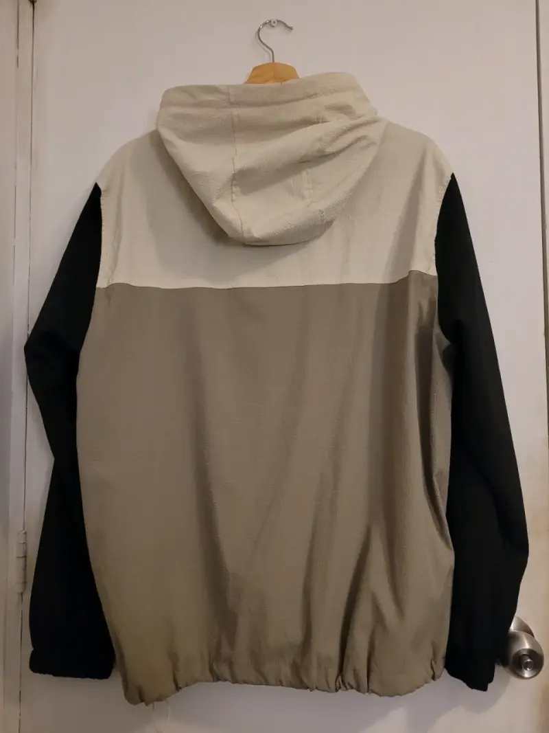 Cortaviento con capucha bicolor Cult talla M - 2