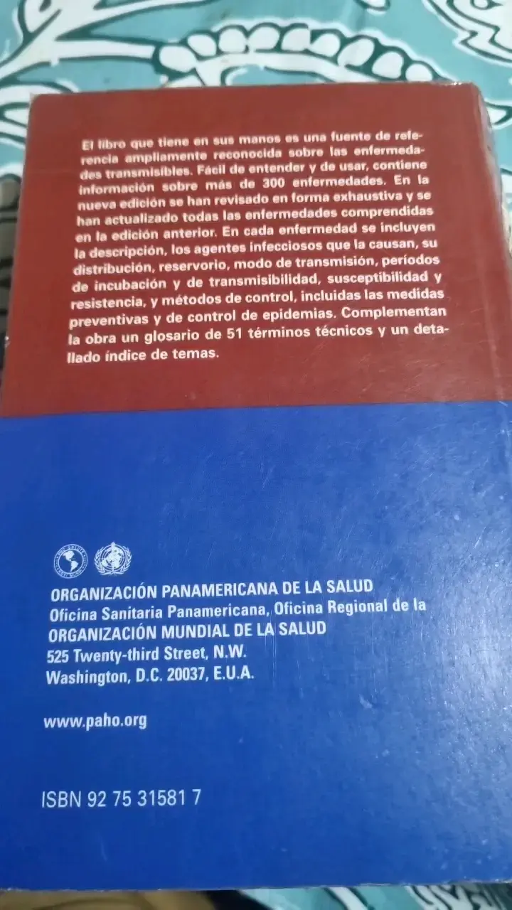 Libro El Control de las Enfermedades Transmisibles 17ª Edición - 3