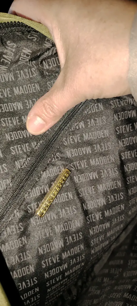 Mochila verde Steve Madden con bolso adicional - 6