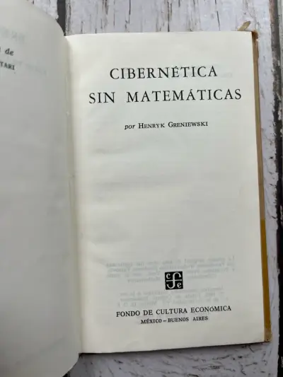 Cibernética Sin Matemáticas de Henryk Greniewski - miniatura 4