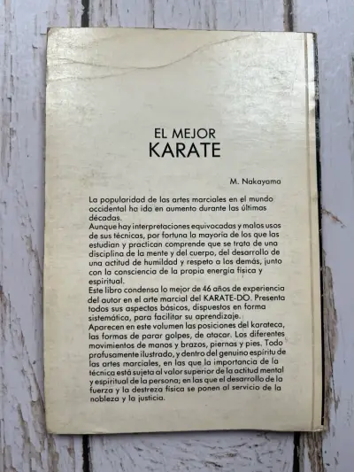 Libro El Mejor Karate de M. Nakayama - miniatura 2