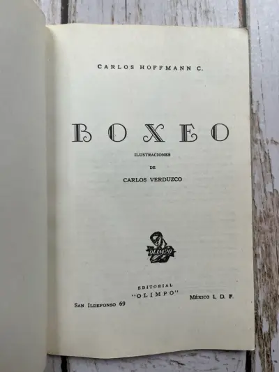 Libro 'Boxeo' de Carlos Hoffmann - miniatura 2