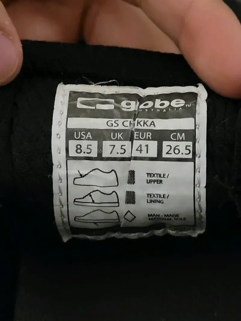 Zapatillas negras Globe talla 41 - 3