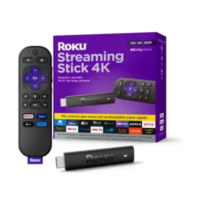 Roku Streaming Stick 4K con control remoto - miniatura 1