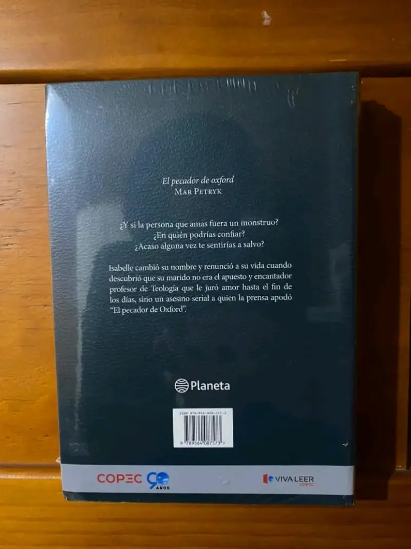 Libro 'El Pecador de Oxford' - 2