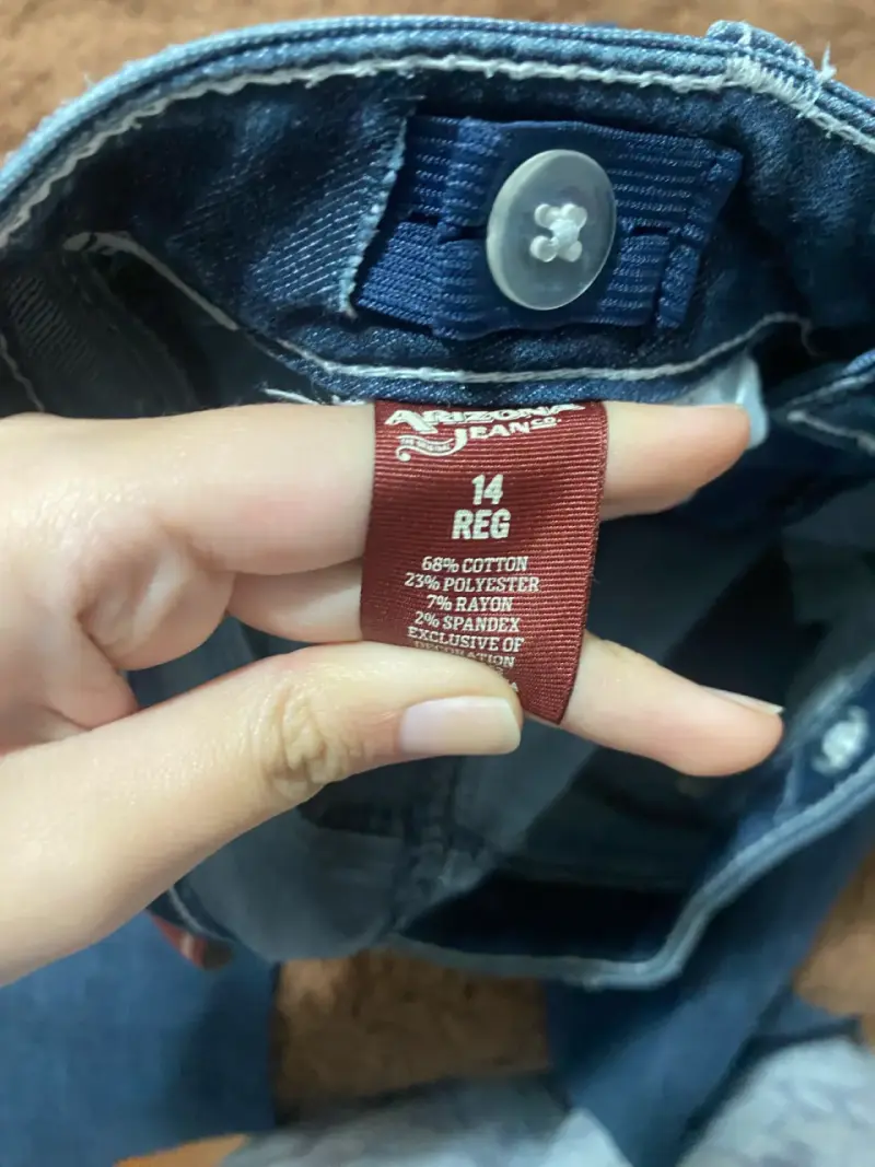 Jeans skinny azul para mujer Arizona - 3