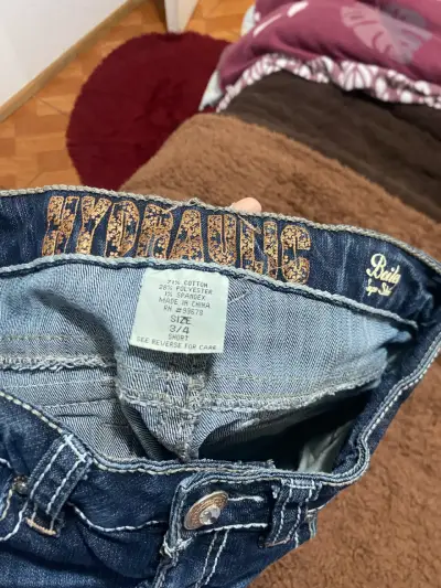 Jeans azul oscuro Hydraulic para mujer - miniatura 3