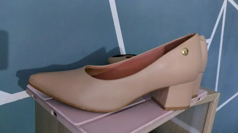 Zapatos de tacón beige Vizzano elegantes talla 34 - 2