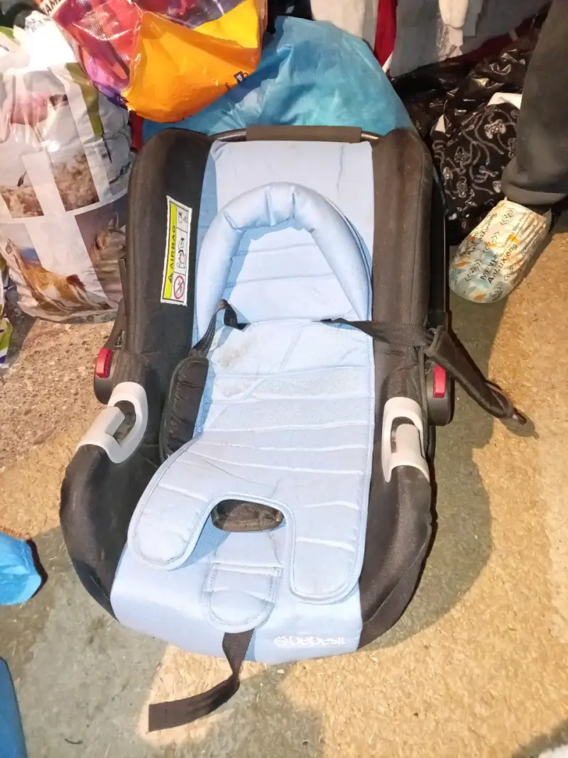 Silla de auto para bebé Bebesit azul