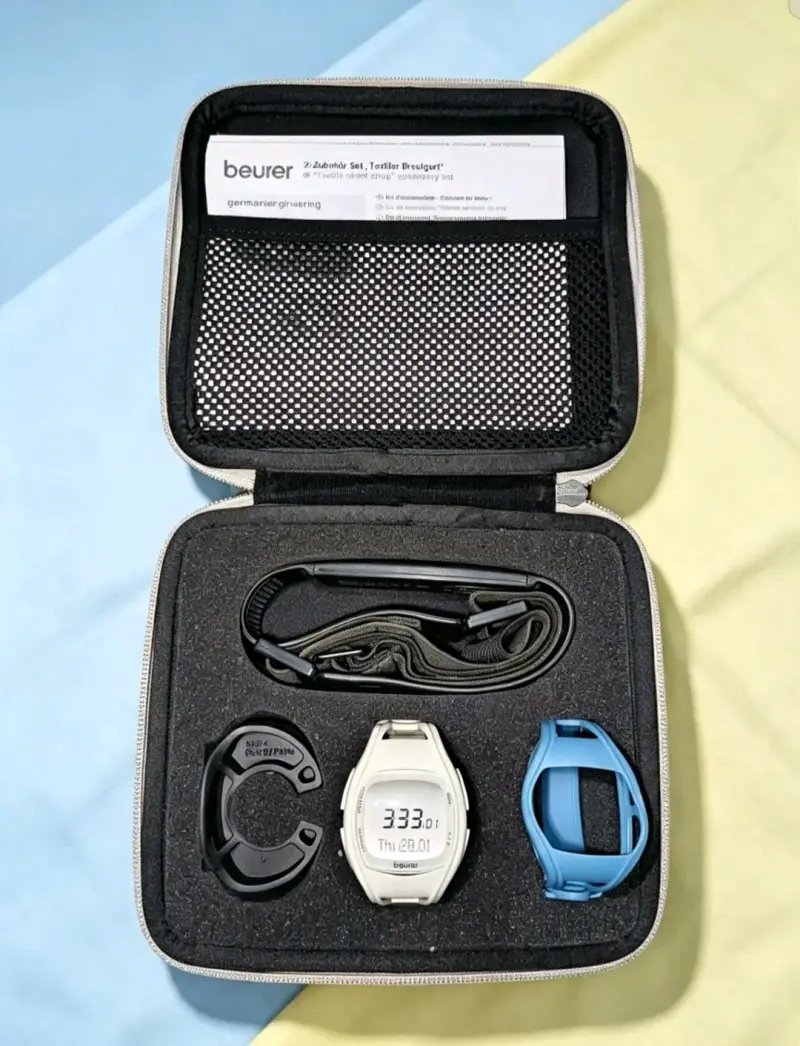 Reloj deportivo Beurer con accesorios