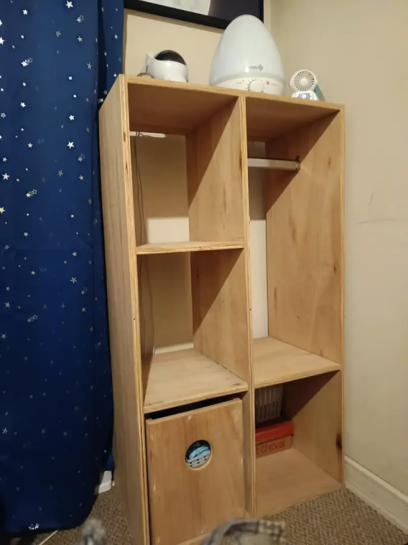 Closet Montessori de madera - 4