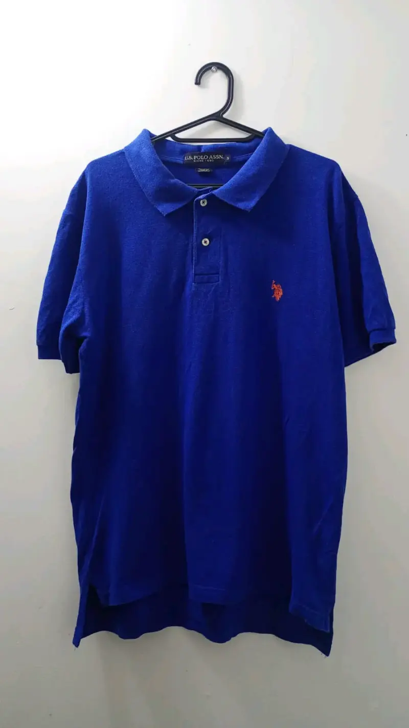 Polera Polo Azul U.S. Polo Assn Talla S - 1