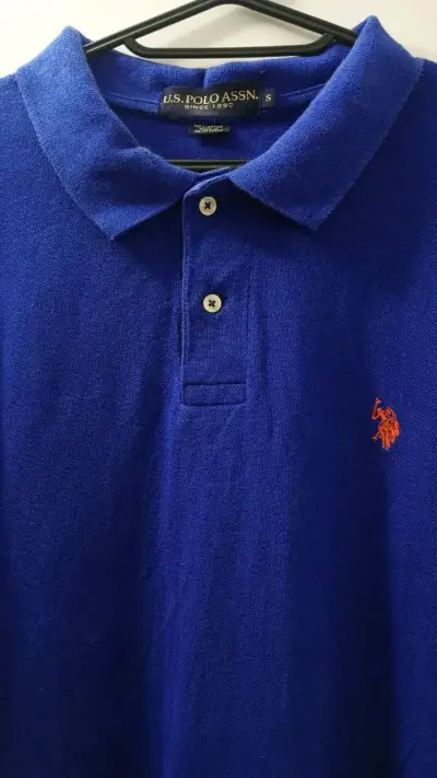 Polera Polo Azul U.S. Polo Assn Talla S - miniatura 3