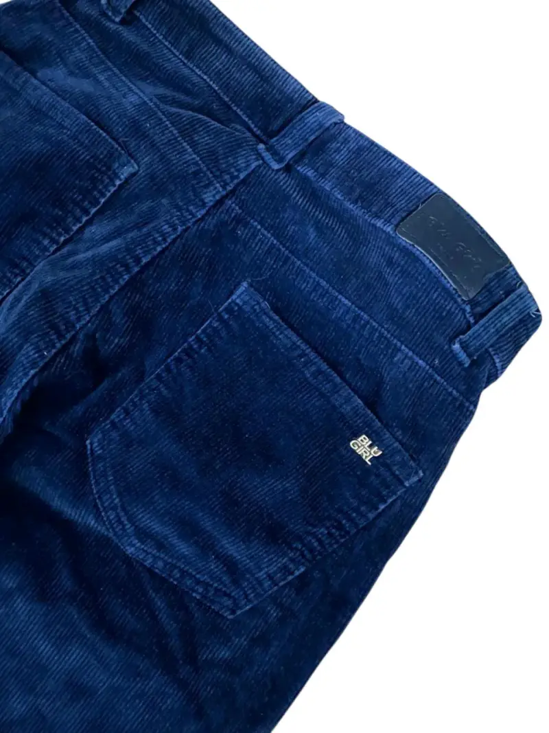 Pantalón de terciopelo cotelé Blu Girl - 3