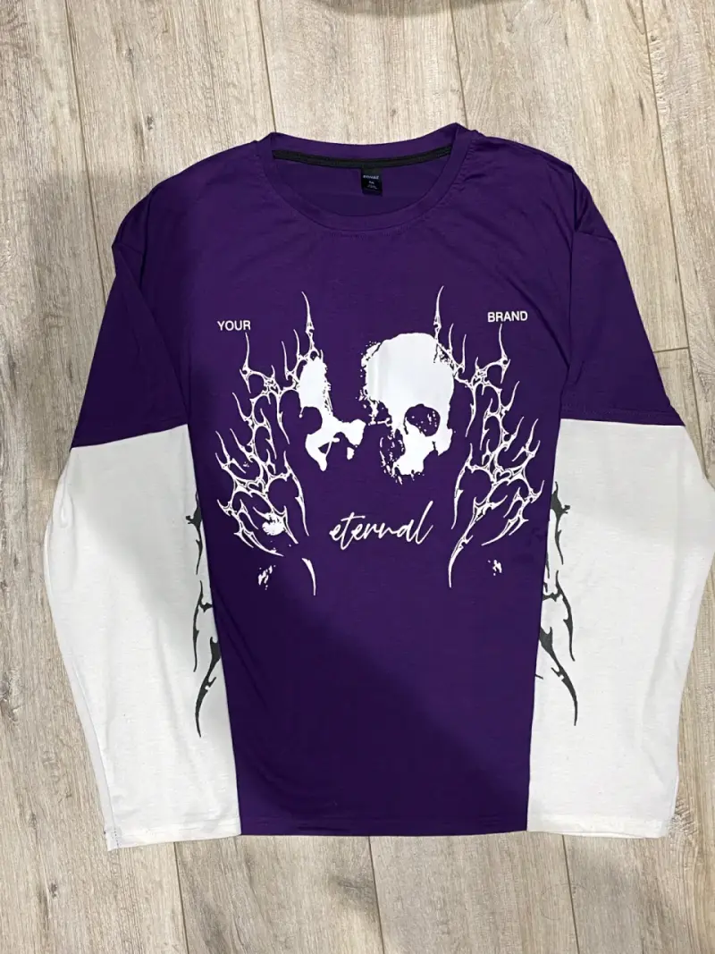 Polera manga larga Y2k - 1