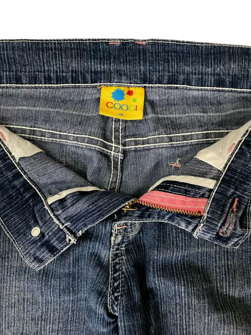 Jeans de mezclilla azul Coogi para mujer - 4