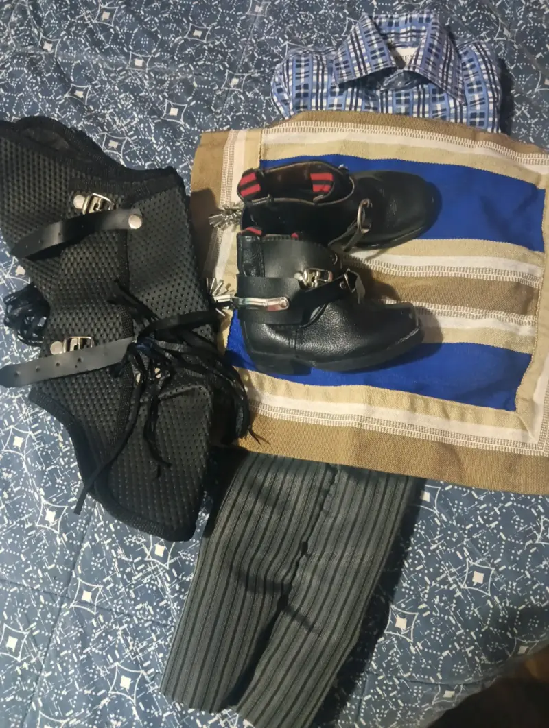 Conjunto de ropa vaquera para niños