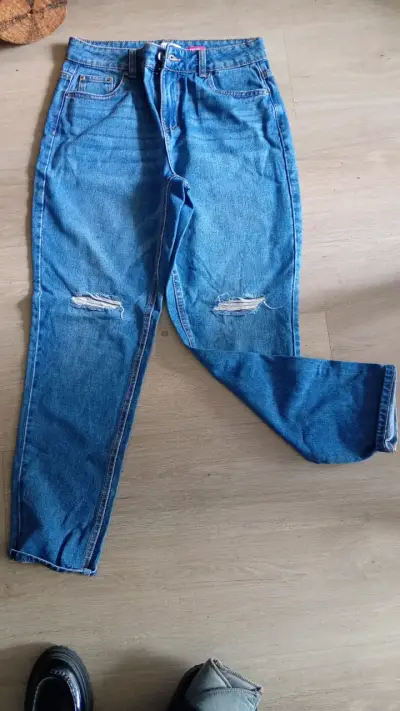 Jeans desgastados para mujer Mossimo - miniatura 4