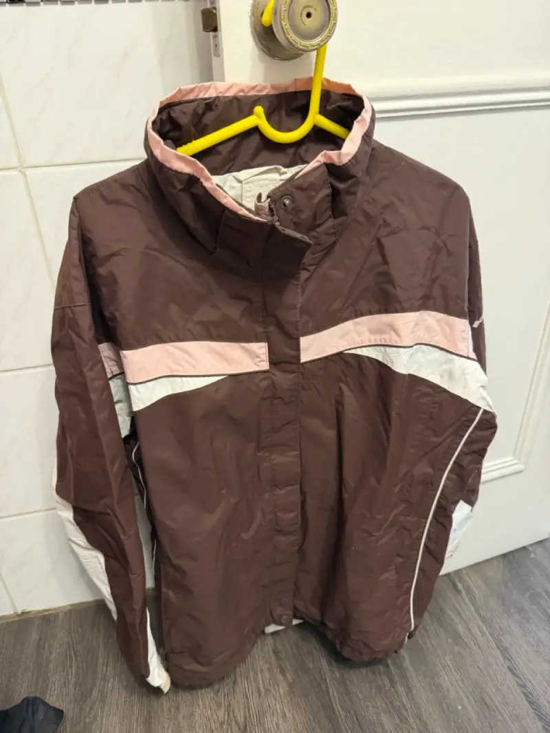 Chaqueta Columbia para mujer marrón y rosa - 2