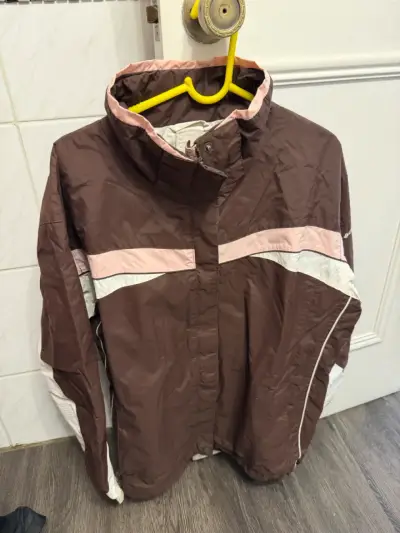 Chaqueta Columbia para mujer marrón y rosa - miniatura 2