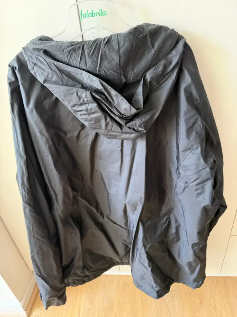 Chaqueta impermeable Columbia negra talla 3X - 3