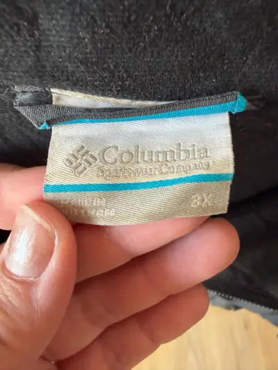 Chaqueta impermeable Columbia negra talla 3X - miniatura 4