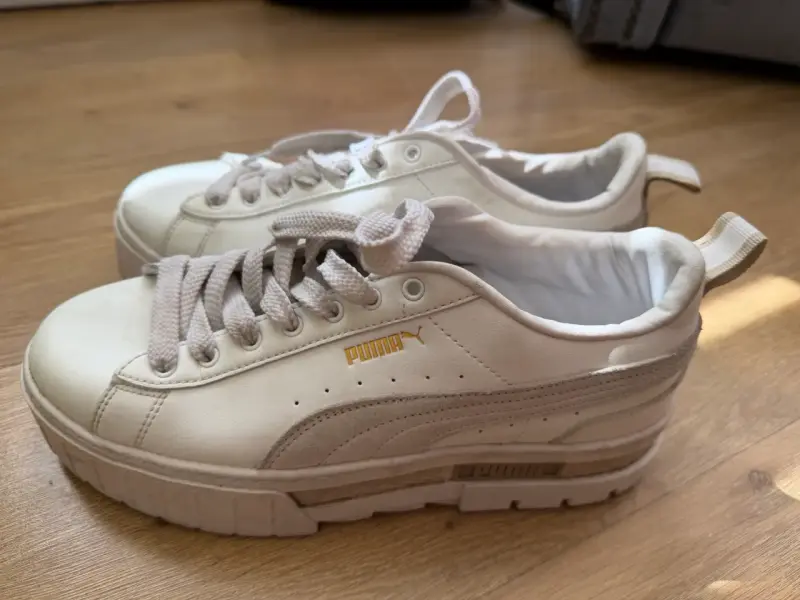 Zapatillas deportivas blancas Puma para mujer - 2