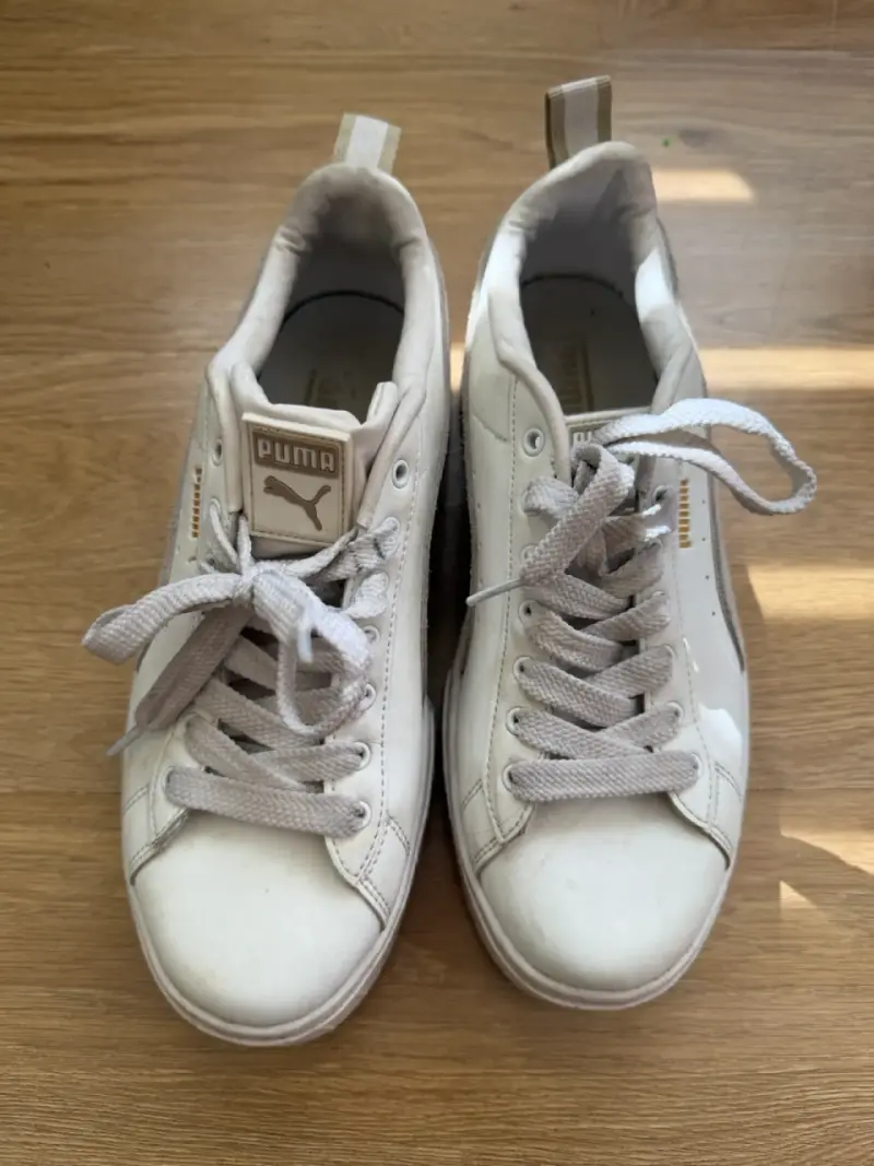 Zapatillas deportivas blancas Puma para mujer - 5