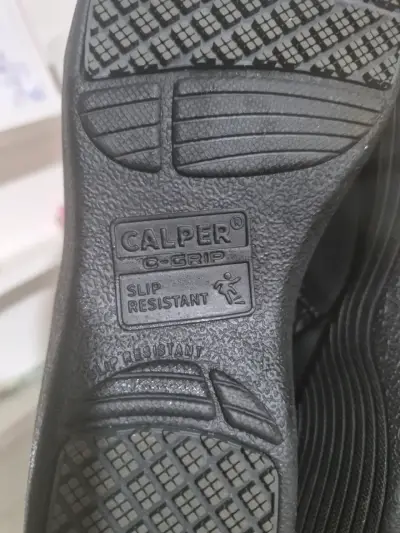 Zapatos de cuero negro Calper G cómodos - miniatura 5