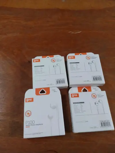 Auriculares estéreo POK P100 con micrófono - miniatura 1