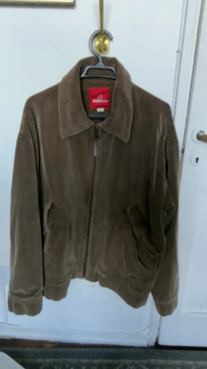 Chaqueta de pana marrón para mujer - 1