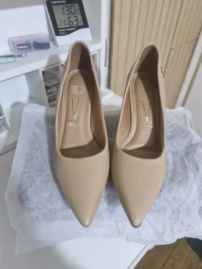Zapatos de Tacón Beige Vizzano Elegantes - miniatura 1