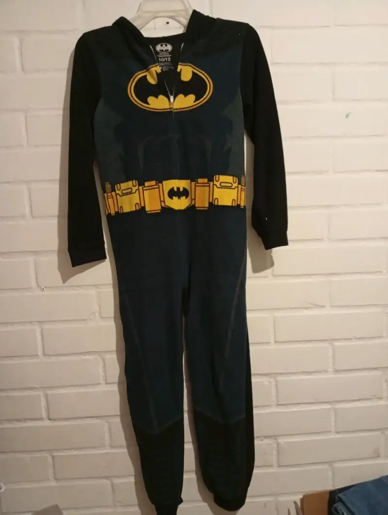 Pijama Entero Infantil Batman Talla 10/12 - 1