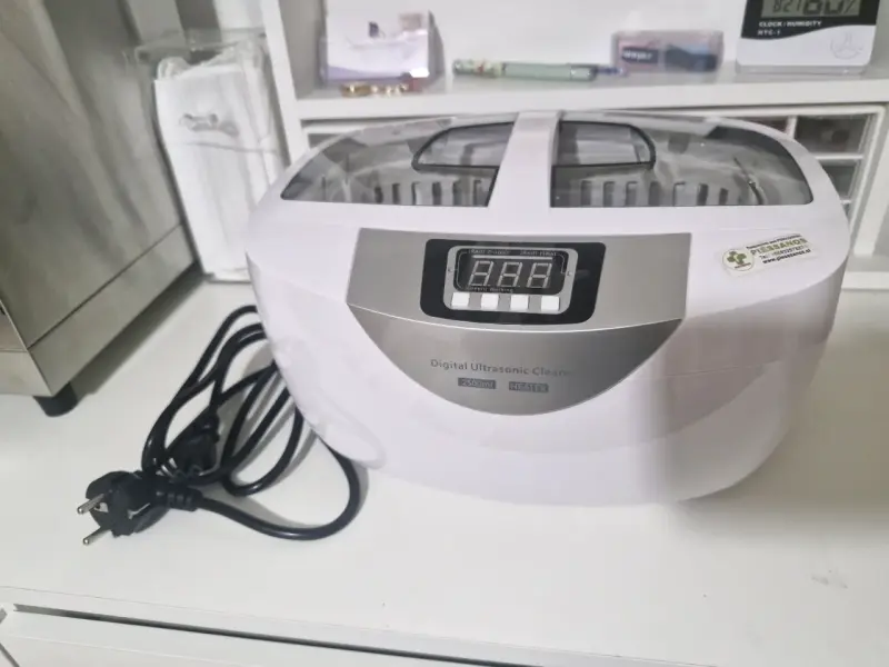 Lavadora ultrasónica digital 2500ml con calefactor - 1