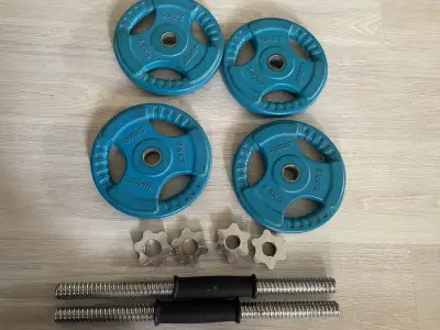 Set de Mancuernas con Discos 2.5kg Starfit - miniatura 1