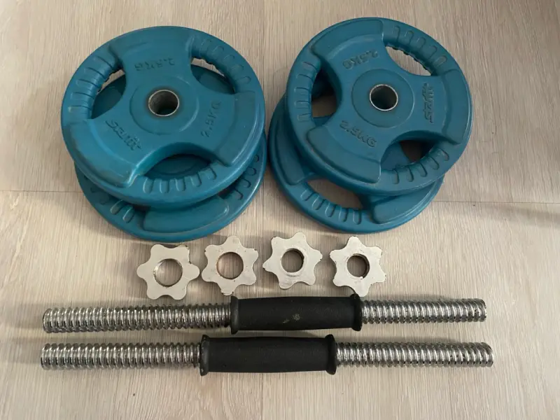 Set de Mancuernas con Discos 2.5kg Starfit - 2