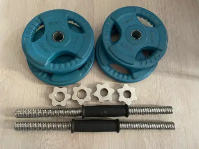 Set de Mancuernas con Discos 2.5kg Starfit - miniatura 2