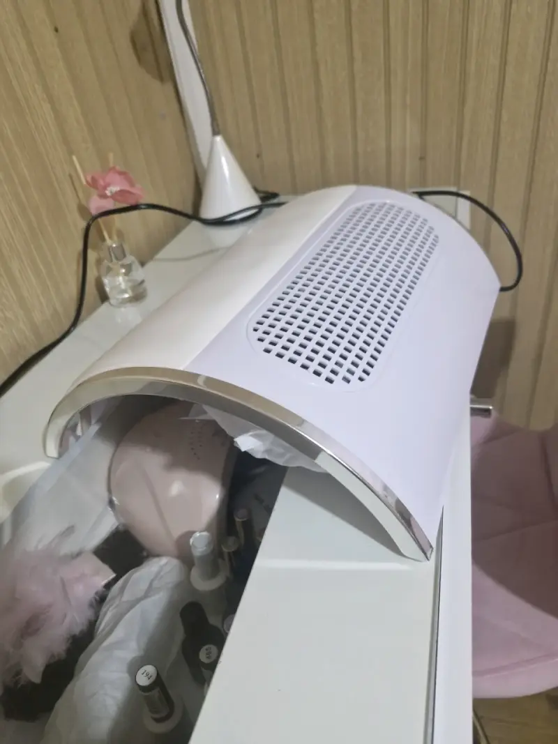 Extractor de Polvo para Uñas Blanco - 1