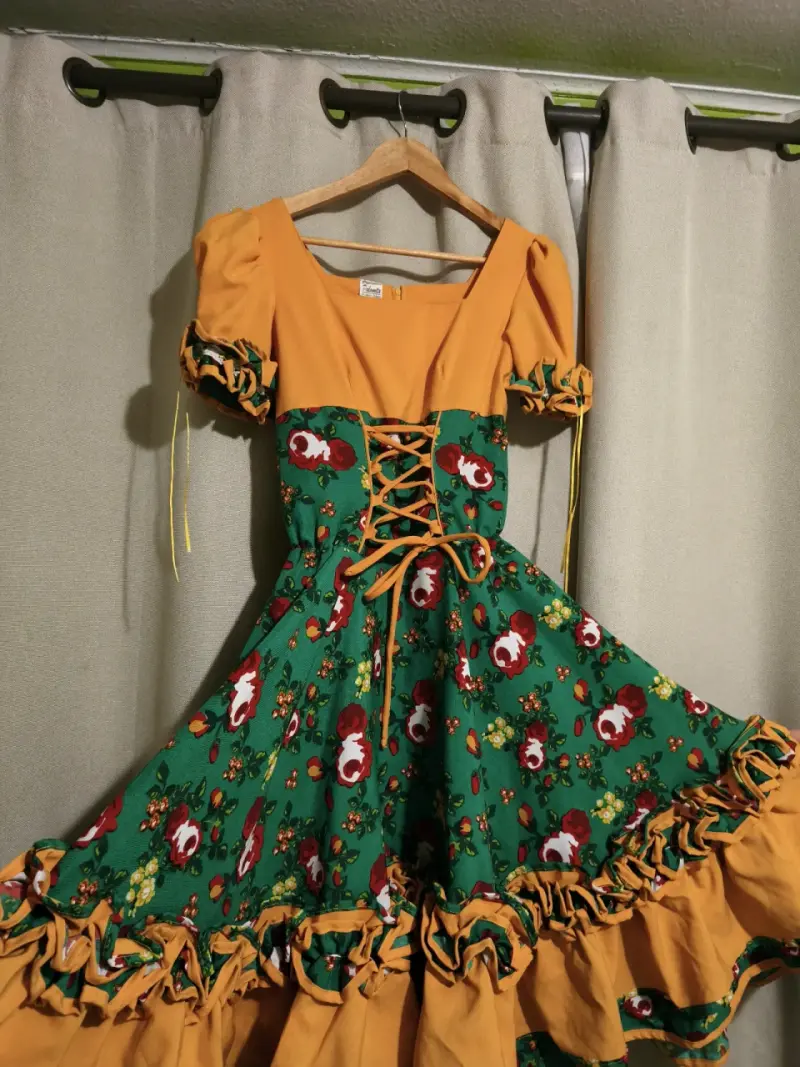 Vestido de cueca de campeonato - 1
