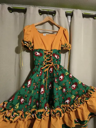 Vestido de cueca de campeonato - miniatura 1