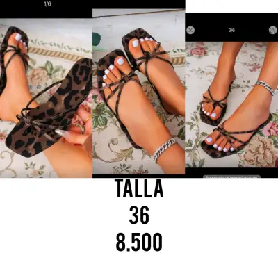 Zapatos planos camuflados talla 36 - miniatura 2