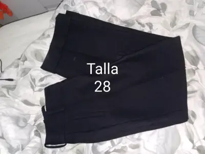 Body negro con transparencias y pantalones talla 28 - miniatura 3