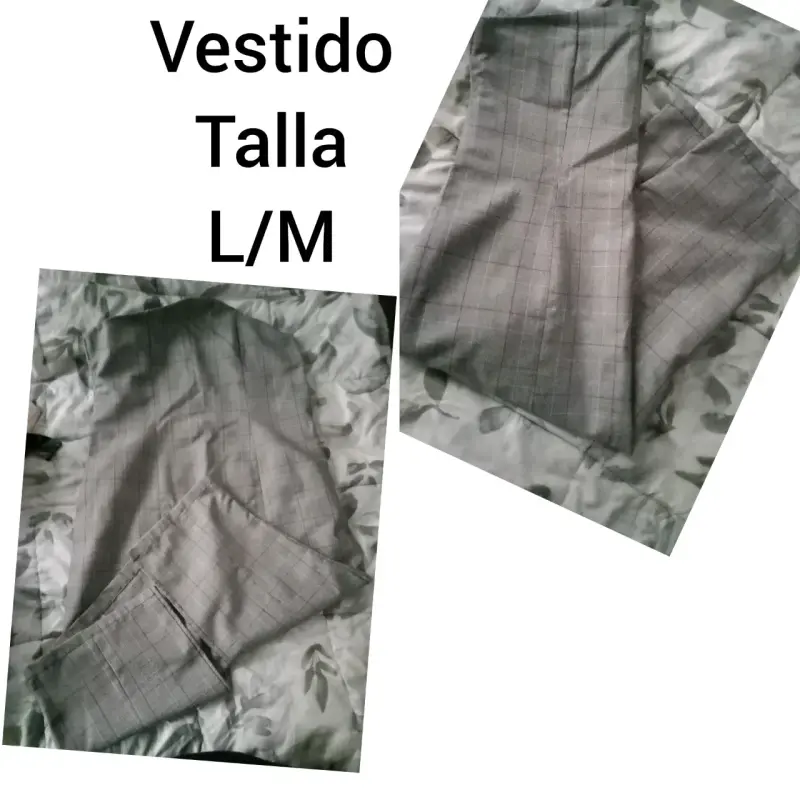 Vestido negro elegante talla S - 6