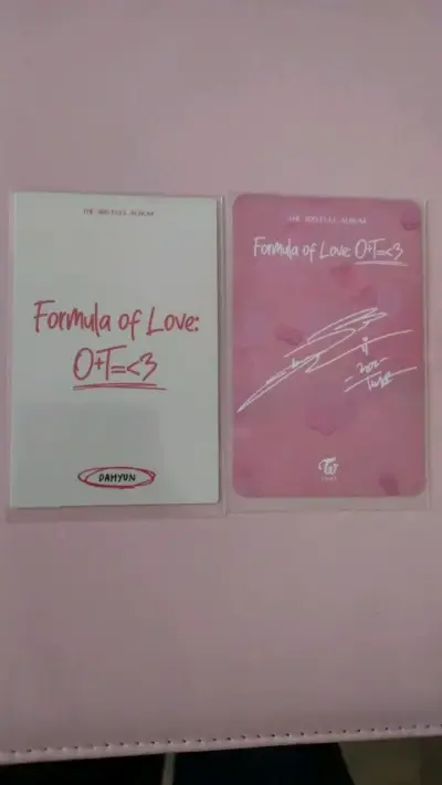Photocards de Twice Formula of Love - miniatura 2