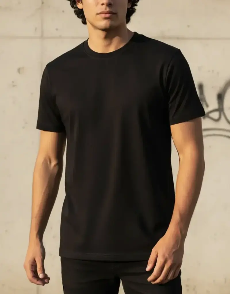 Polera polo algodón básica unisex