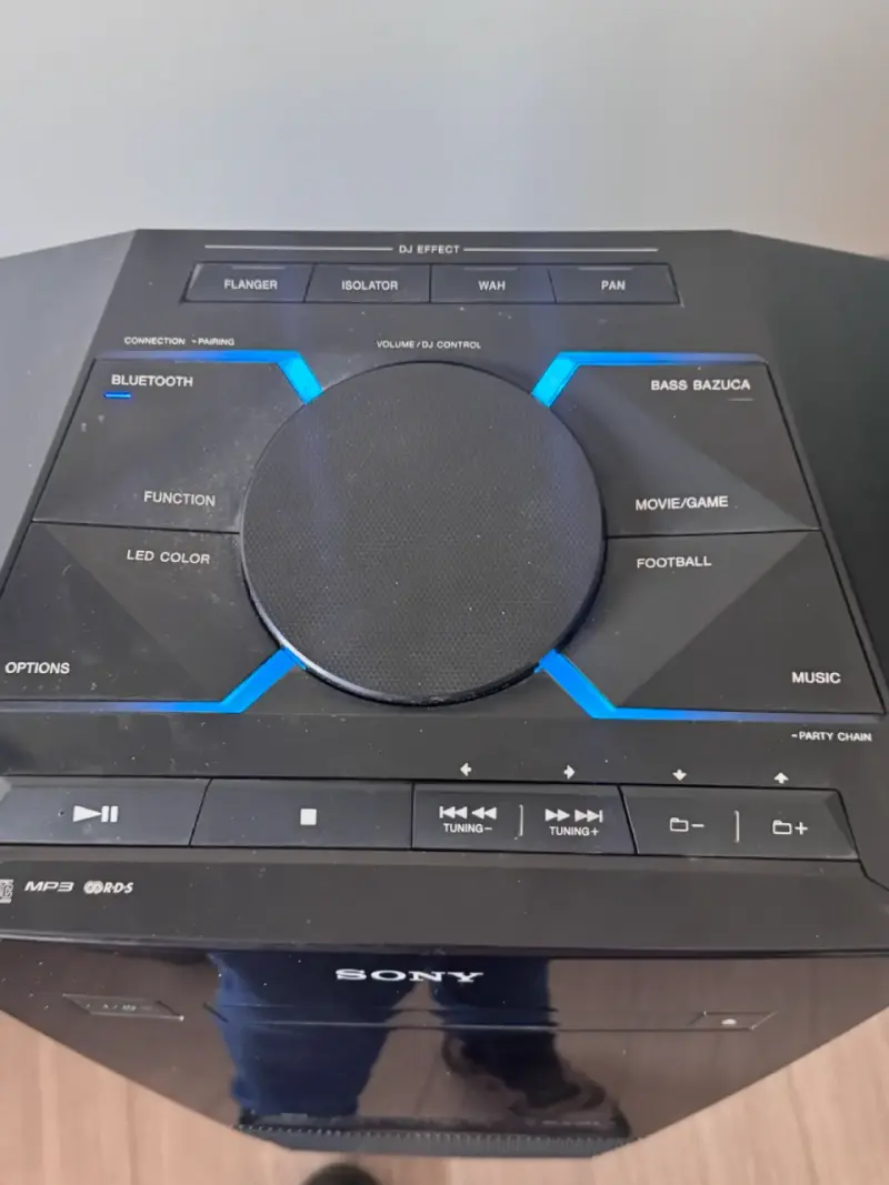 Sistema de sonido Sony MHC-V5 con 1440W y Bl - 3