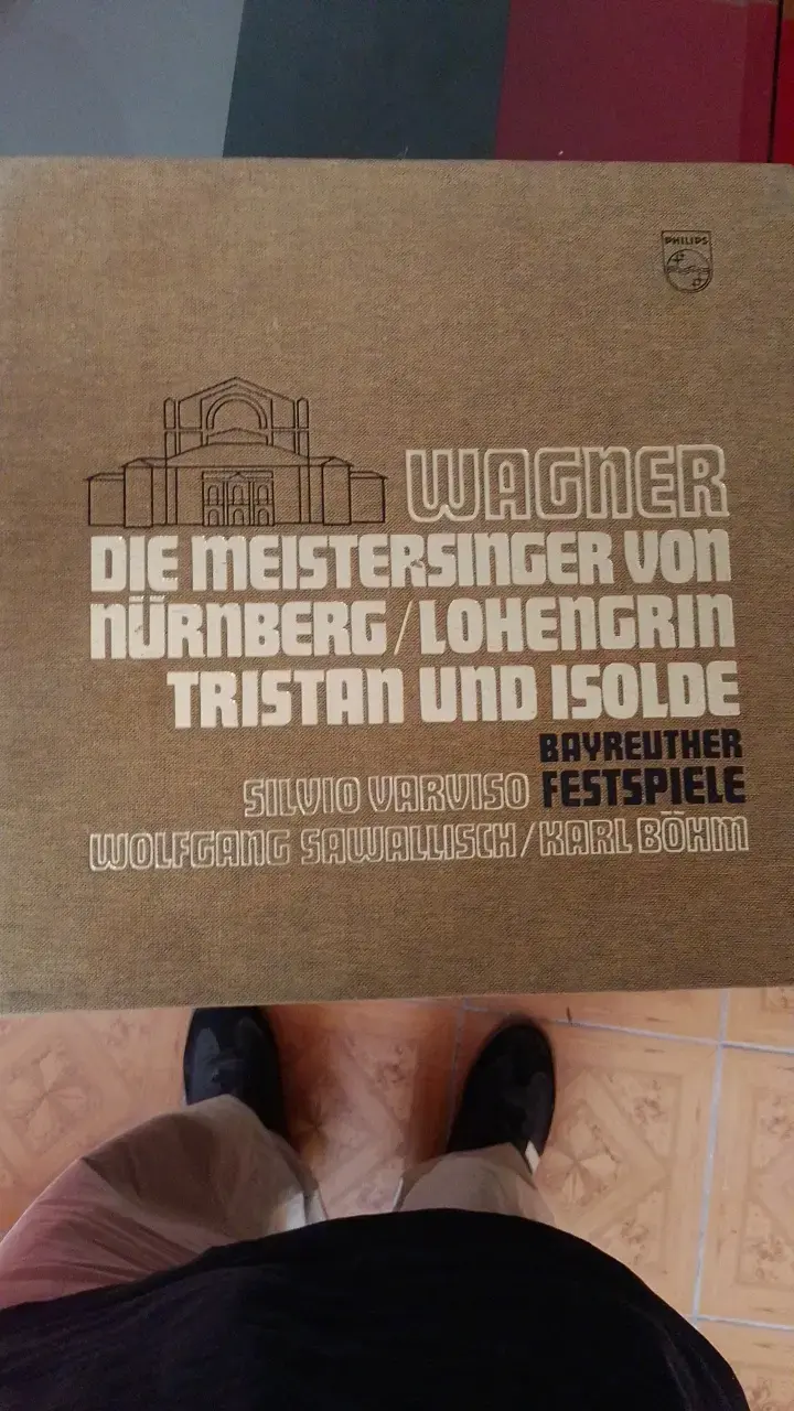 Caja de vinilos Wagner Bayreuther Festspiele Philips - 1