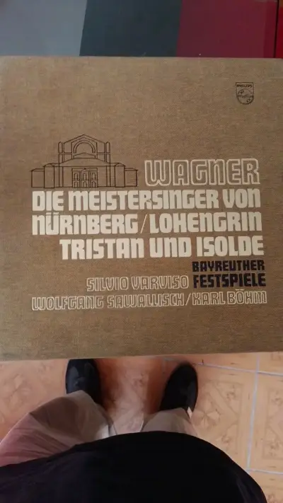 Caja de vinilos Wagner Bayreuther Festspiele Philips - miniatura 1